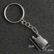 Load image into Gallery viewer, PUBG Keychain Playerunknowns Battlegrounds Backpack Armor Helmet Pan 98k Flare Gun Keyring Key Chain Ring Army Jewelry Wholesale