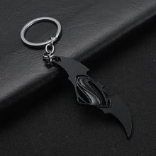Load image into Gallery viewer, 2019 Marvel The Avengers Keychain Thor's Hammer Thanos Gauntlet Captain America Shield Hulk Batman Mask Key Ring Wholesale
