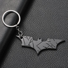 Load image into Gallery viewer, 2019 Marvel The Avengers Keychain Thor's Hammer Thanos Gauntlet Captain America Shield Hulk Batman Mask Key Ring Wholesale