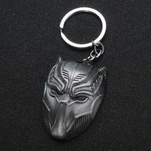 Load image into Gallery viewer, 2019 Marvel The Avengers Keychain Thor's Hammer Thanos Gauntlet Captain America Shield Hulk Batman Mask Key Ring Wholesale