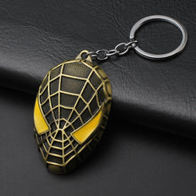 Load image into Gallery viewer, 2019 Marvel The Avengers Keychain Thor's Hammer Thanos Gauntlet Captain America Shield Hulk Batman Mask Key Ring Wholesale