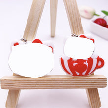 Load image into Gallery viewer, 2Pcs/set Cute Cartoon Protective Silicone Keychain For Women/Man Key Cover Key Caps Key Ring Key Holder Kids Gift Key chains