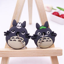 Load image into Gallery viewer, 2Pcs/set Cute Cartoon Protective Silicone Keychain For Women/Man Key Cover Key Caps Key Ring Key Holder Kids Gift Key chains