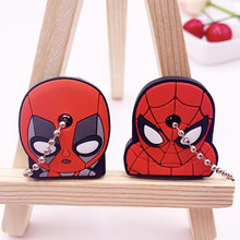Load image into Gallery viewer, 2Pcs/set Cute Cartoon Protective Silicone Keychain For Women/Man Key Cover Key Caps Key Ring Key Holder Kids Gift Key chains