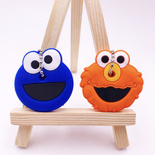 Load image into Gallery viewer, 2Pcs/set Cute Cartoon Protective Silicone Keychain For Women/Man Key Cover Key Caps Key Ring Key Holder Kids Gift Key chains