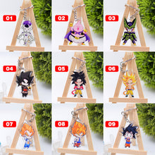 Load image into Gallery viewer, Cute Cartoon Keychain Naruto/My Hero Academia Key Chain Ring Anime Dragonball Keyring Hot Sales
