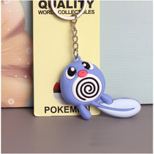 Load image into Gallery viewer, 3D Anime Pokemon Go Key Ring Pikachu Keychain Pocket Monsters Key Holder Pendant Mini Charmander Squirtle Eevee Vulpix Figures
