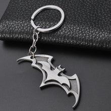 Load image into Gallery viewer, 2019 Marvel The Avengers Keychain Thor&#39;s Hammer Thanos Gauntlet Captain America Shield Hulk Batman Mask Key Ring Wholesale
