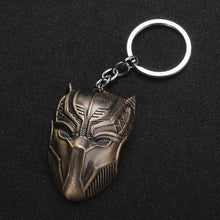 Load image into Gallery viewer, 2019 Marvel The Avengers Keychain Thor&#39;s Hammer Thanos Gauntlet Captain America Shield Hulk Batman Mask Key Ring Wholesale
