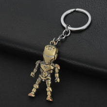 Load image into Gallery viewer, 2019 Marvel The Avengers Keychain Thor&#39;s Hammer Thanos Gauntlet Captain America Shield Hulk Batman Mask Key Ring Wholesale
