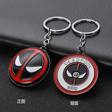 Load image into Gallery viewer, 2019 Marvel The Avengers Keychain Thor&#39;s Hammer Thanos Gauntlet Captain America Shield Hulk Batman Mask Key Ring Wholesale

