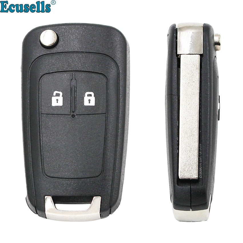 2 button blank remote Key Shell for Opel Astra J Zafira B Insignia Adam Astra J Cascade Karl Zafira C HU100 uncut