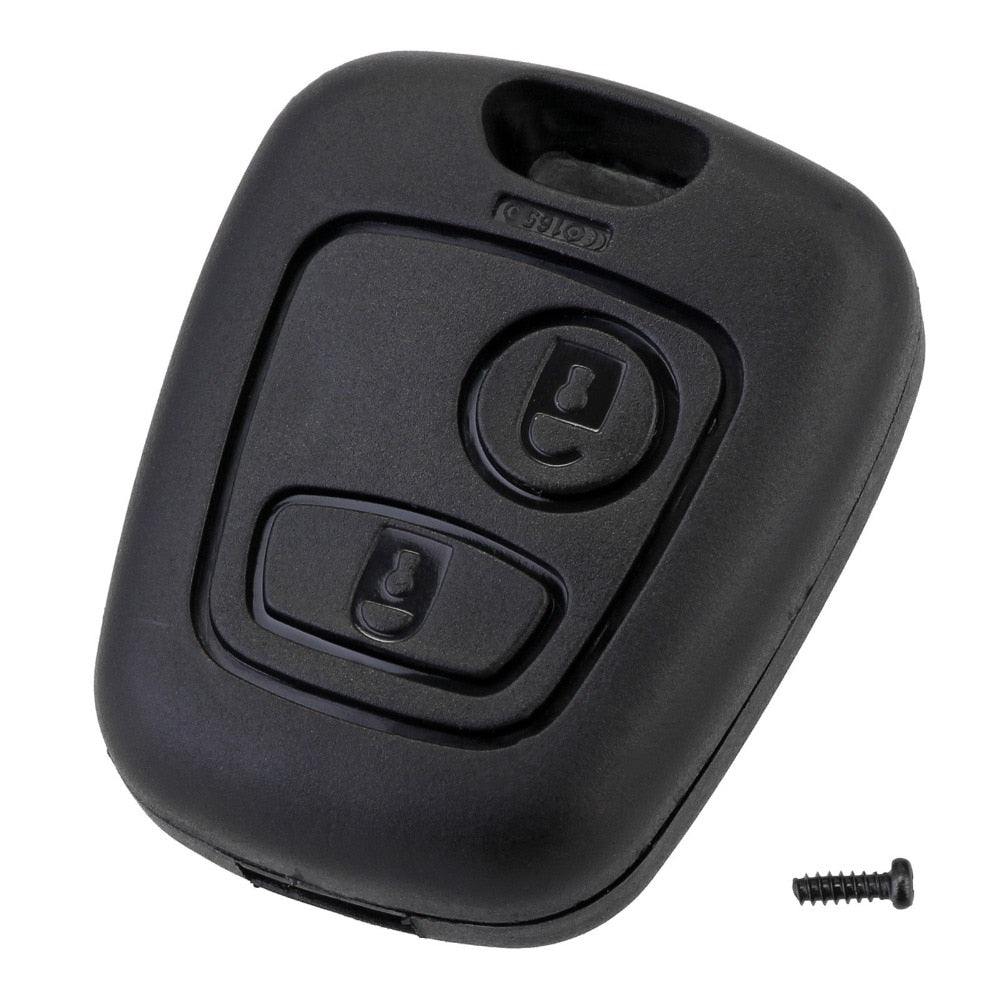 2 Button Remote Key Car Key Fob Case Replacement Shell Cover For Citroen C1 C2 C3 C4 XSARA Picasso For Peugeot 307 107 207 407