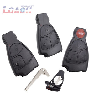 2/3/4 Buttons Smart Key Case Shell Fob Cover for Mercedes-Benz B C E ML S CLK CL Vito 639 Smart Key with logo